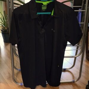 Hugo Boss ventilated stretchy polo shirt